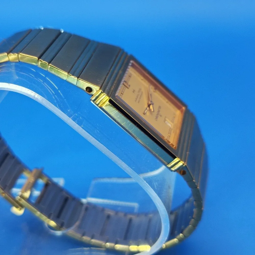 New Vintage 1992 Hamilton Masterpiece Chronometer XC Swiss Mens Quartz Watch NOS